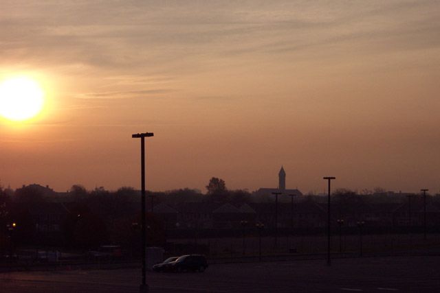 The Sun Rises over Camden, November 2004
