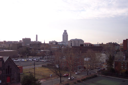 The Sun Rises over Camden, November 2004
