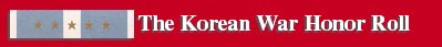 korean war veterans honor roll