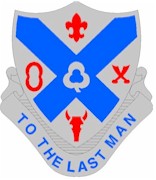regimental crest of the 135th infantry regiment