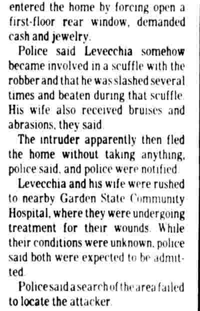Pair attacked by burglar with sword