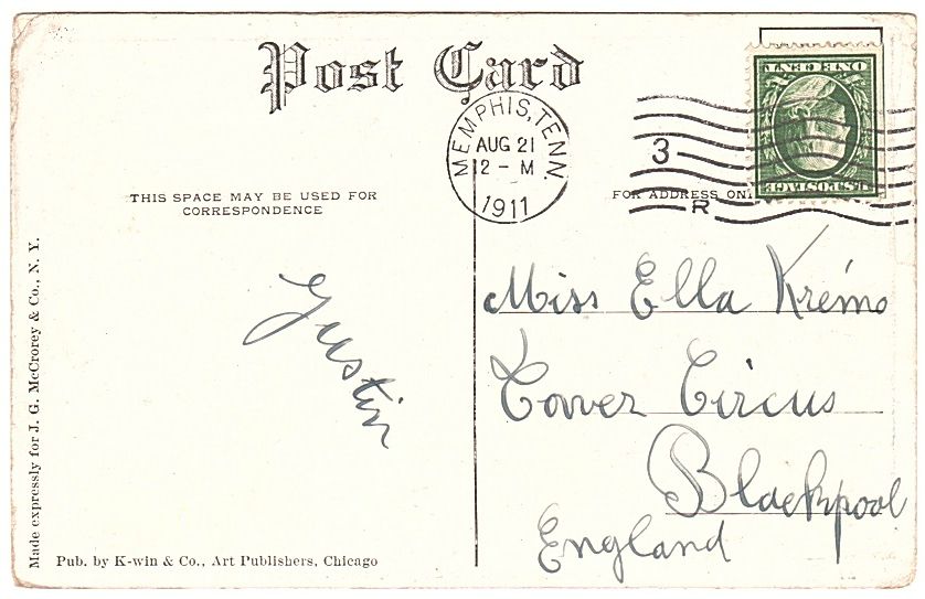 Other postcards from Justin Palmer
