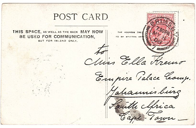 Other postcards from unknown persons — Siems