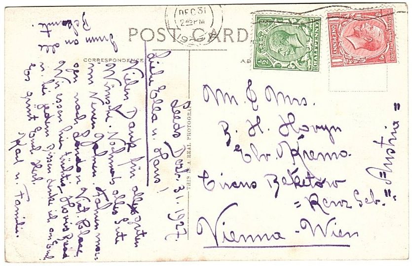 Card from Karl Kremo